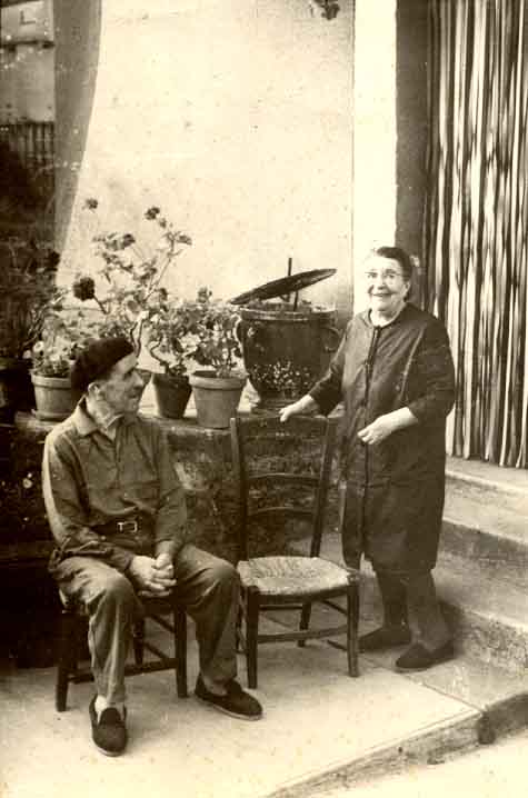 Le couple Adrien et Bernardine