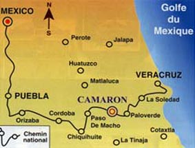 Carte du golfe du Mexique