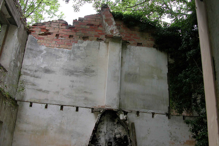 ferme du Roudier en ruine