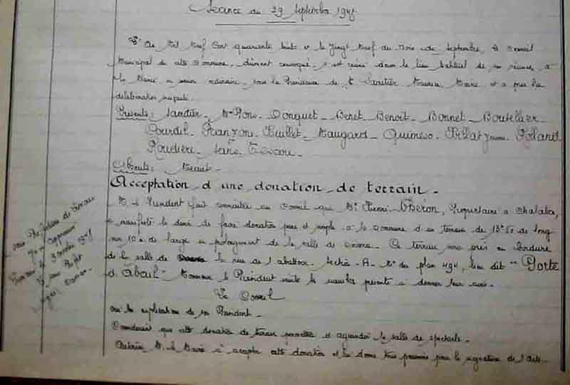 archives de la séance du 29 septembre 1948