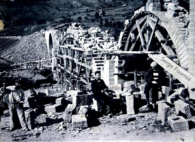 construction du pont ferroviaire